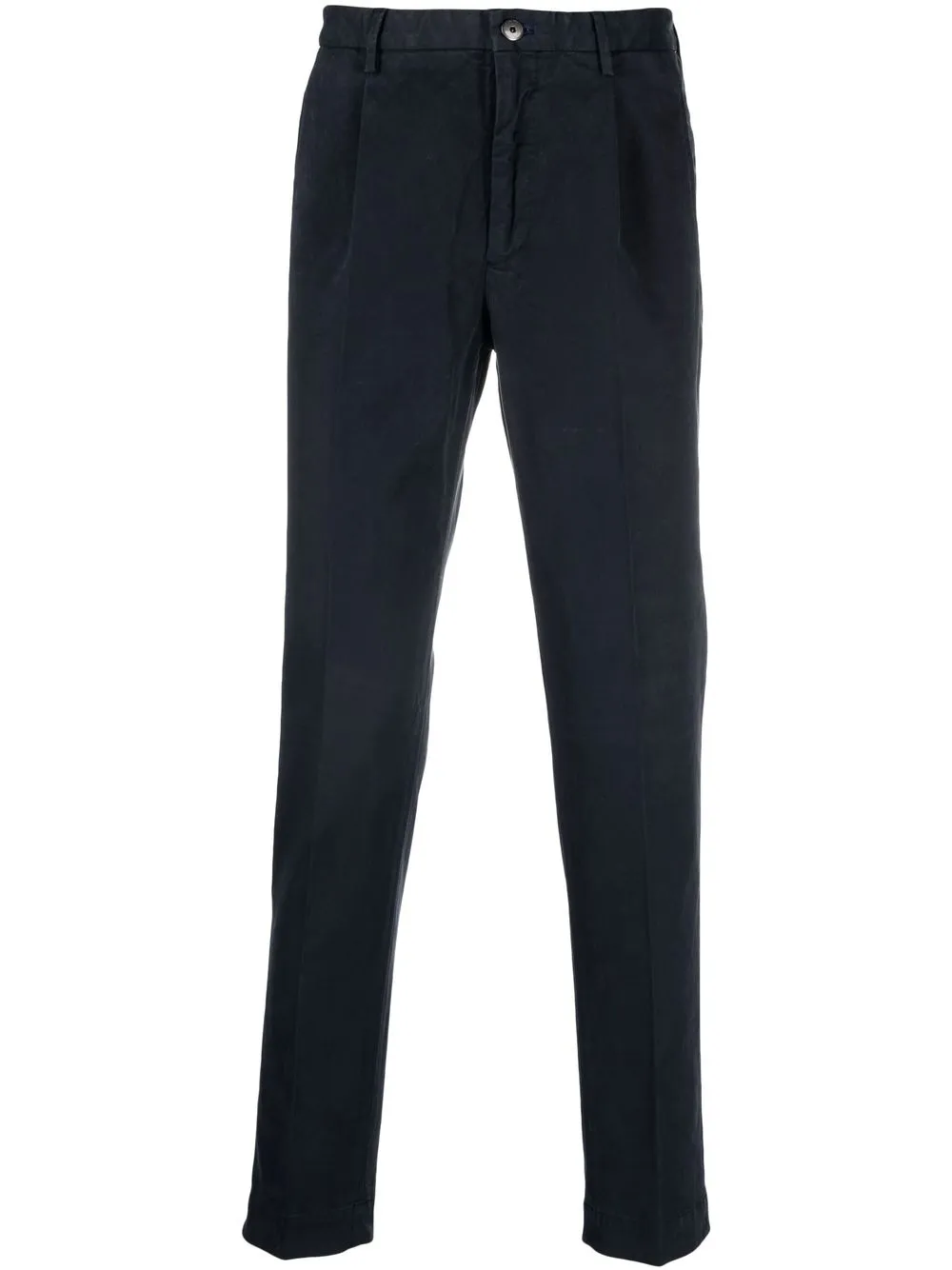 

Incotex straight-leg chino trousers - Blue