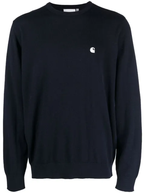 Carhartt WIP logo-print crew neck sweatshirt