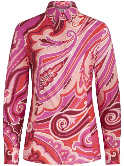 ETRO paisley-print long-sleeve shirt Women