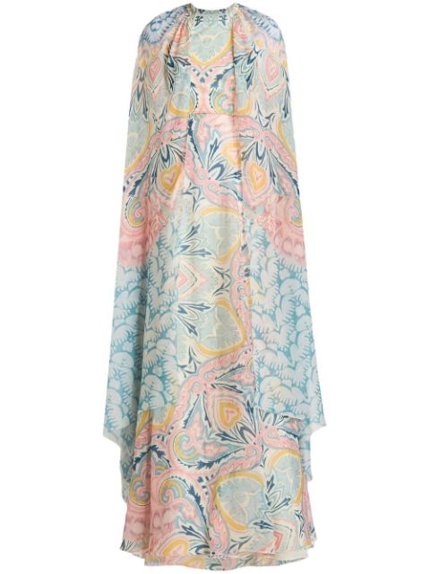 ETRO paisley-print maxi dress Women