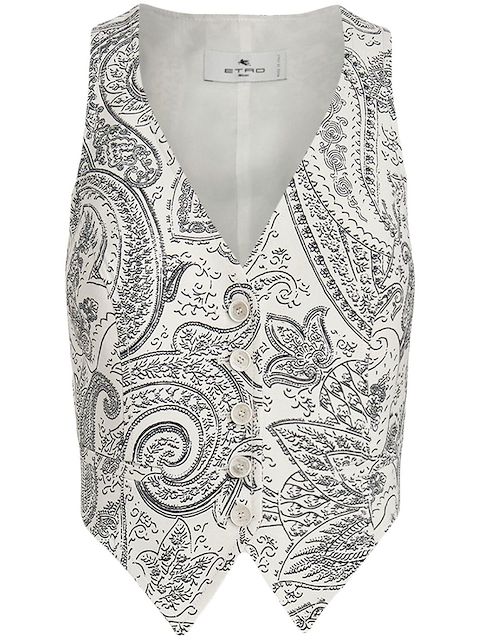 ETRO paisley-print waistcoat
