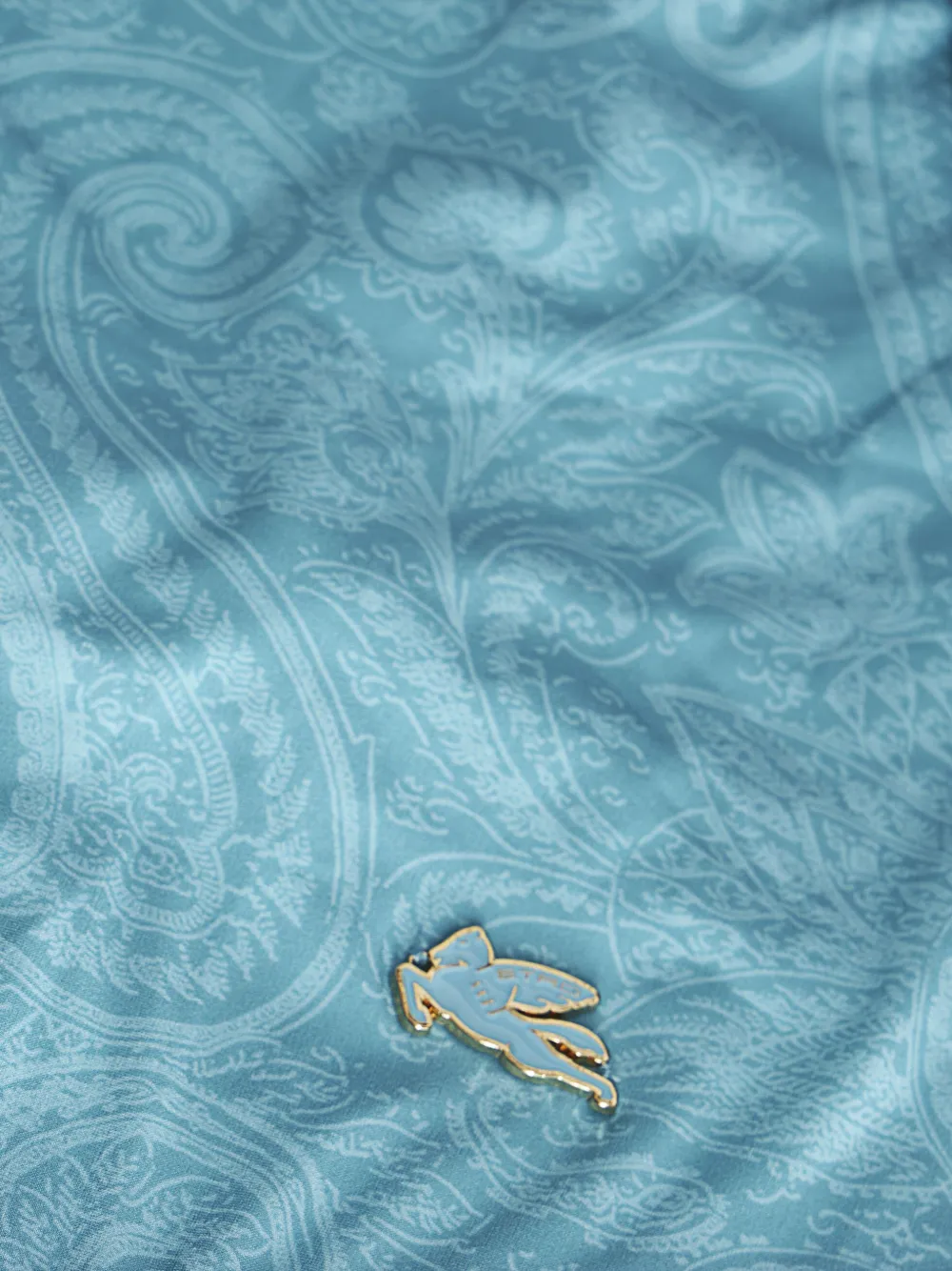  Etro Paisley-print Sleeveless Swimsuit - Blue 