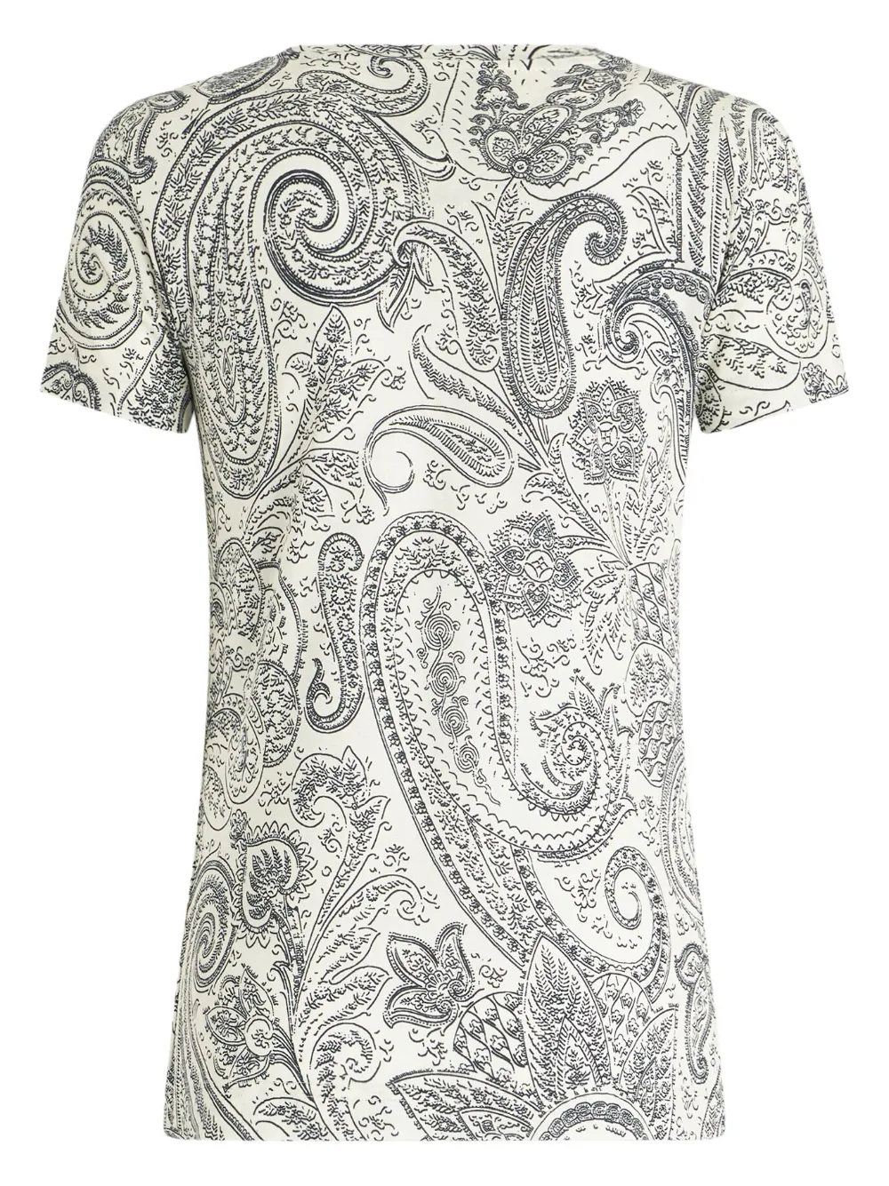 ETRO T-shirt met paisley-print - Wit