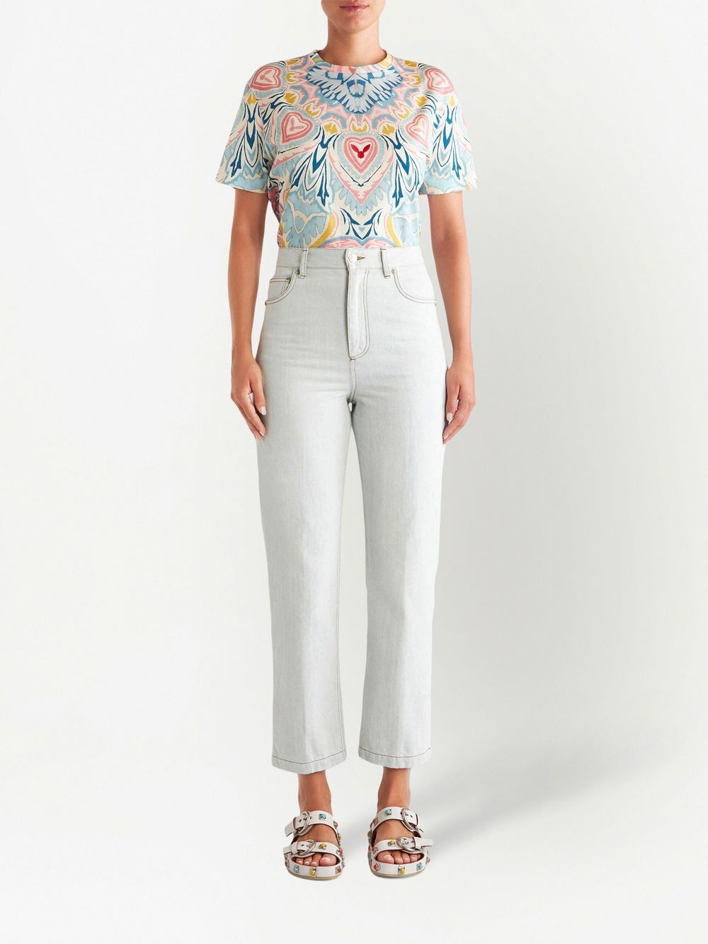 ETRO high-rise Cropped Jeans - Farfetch