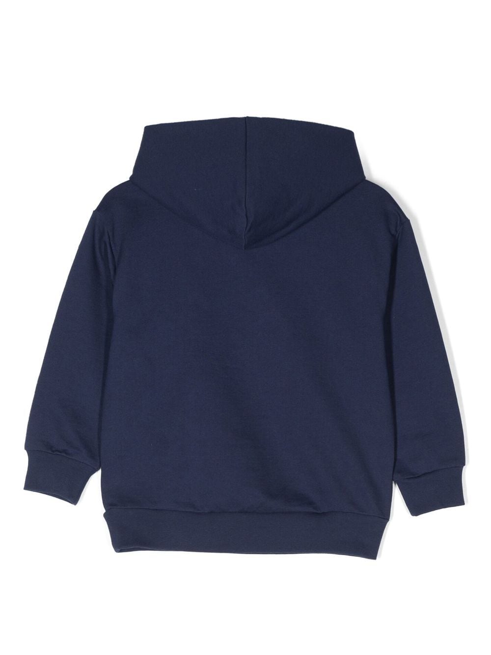 Il Gufo Hoodie met print - Blauw