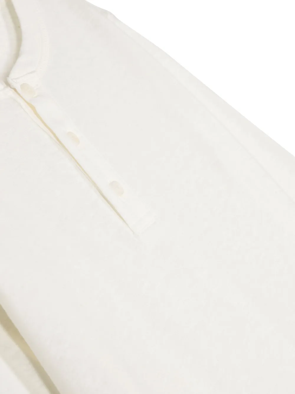 Il Gufo Button-down Linen Shirt In White