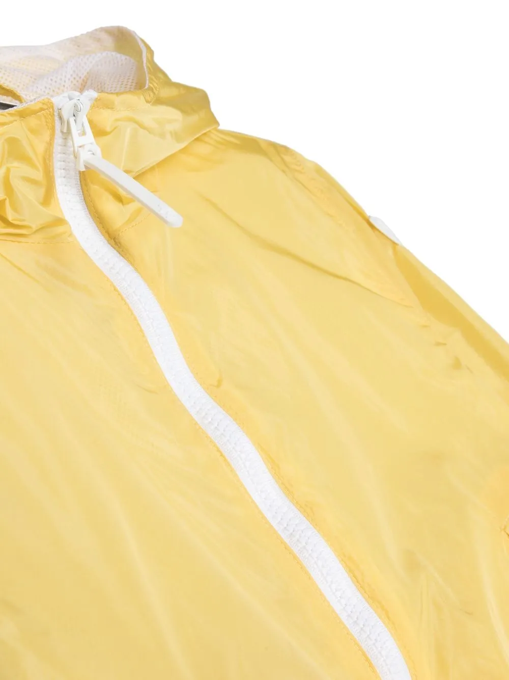  Il Gufo Kapuzenjacke Mit Logo Patch   Gelb 