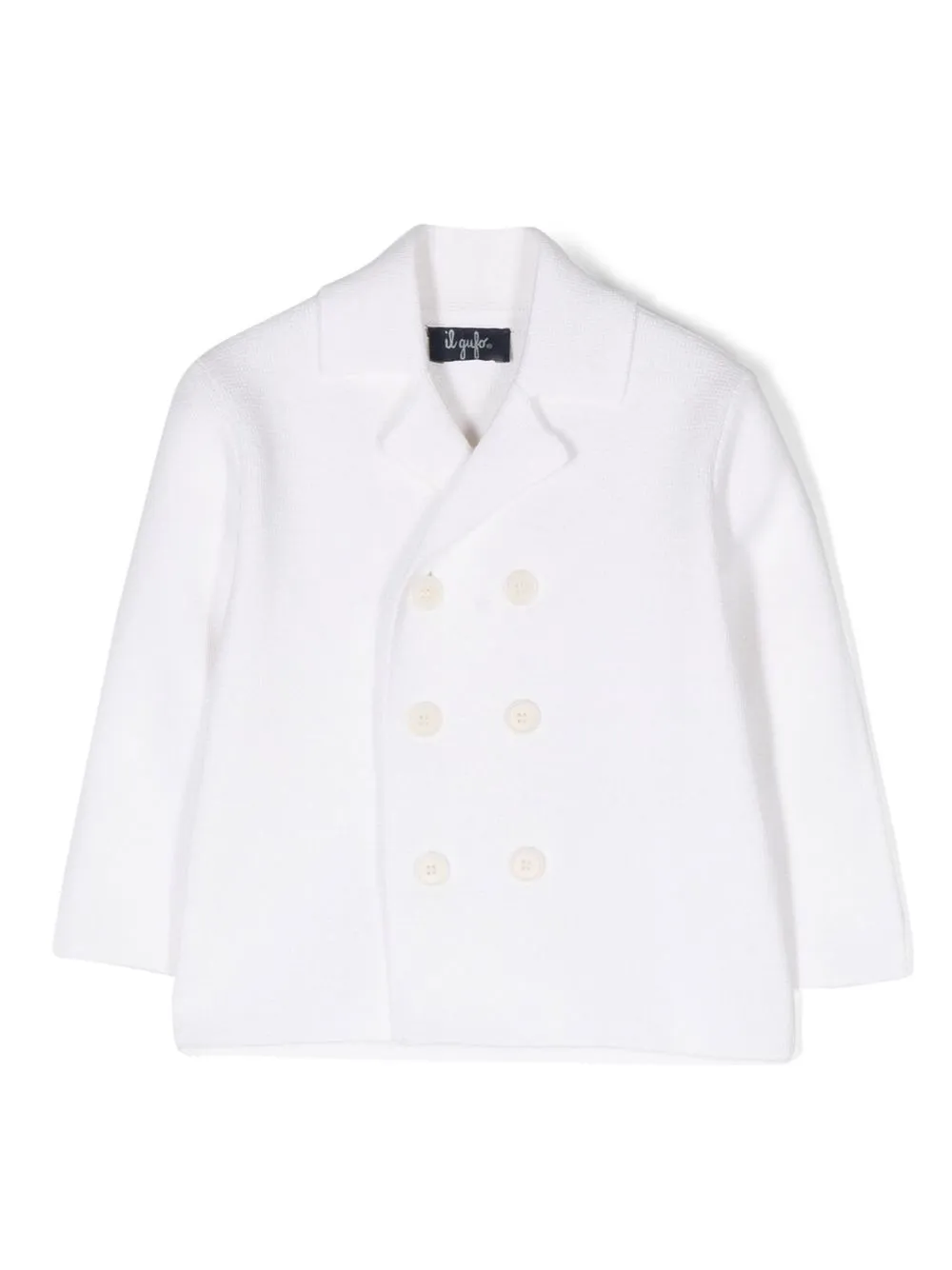 

Il Gufo double-breasted cotton blazer - White