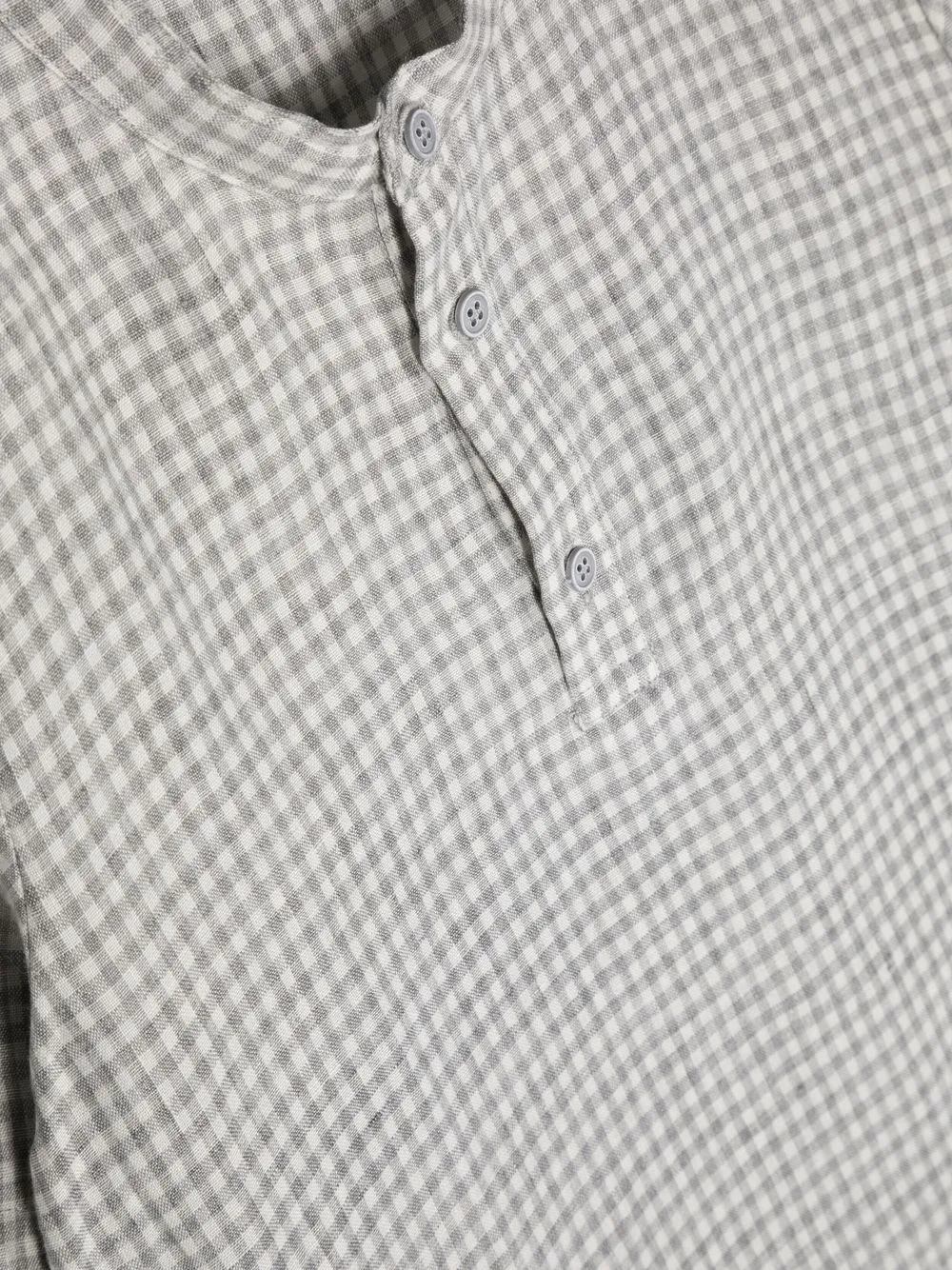  Il Gufo Camicia A Quadri - Grigio 