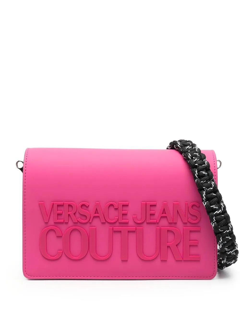 

Versace Jeans Couture logo-plaque crossbody bag - Pink