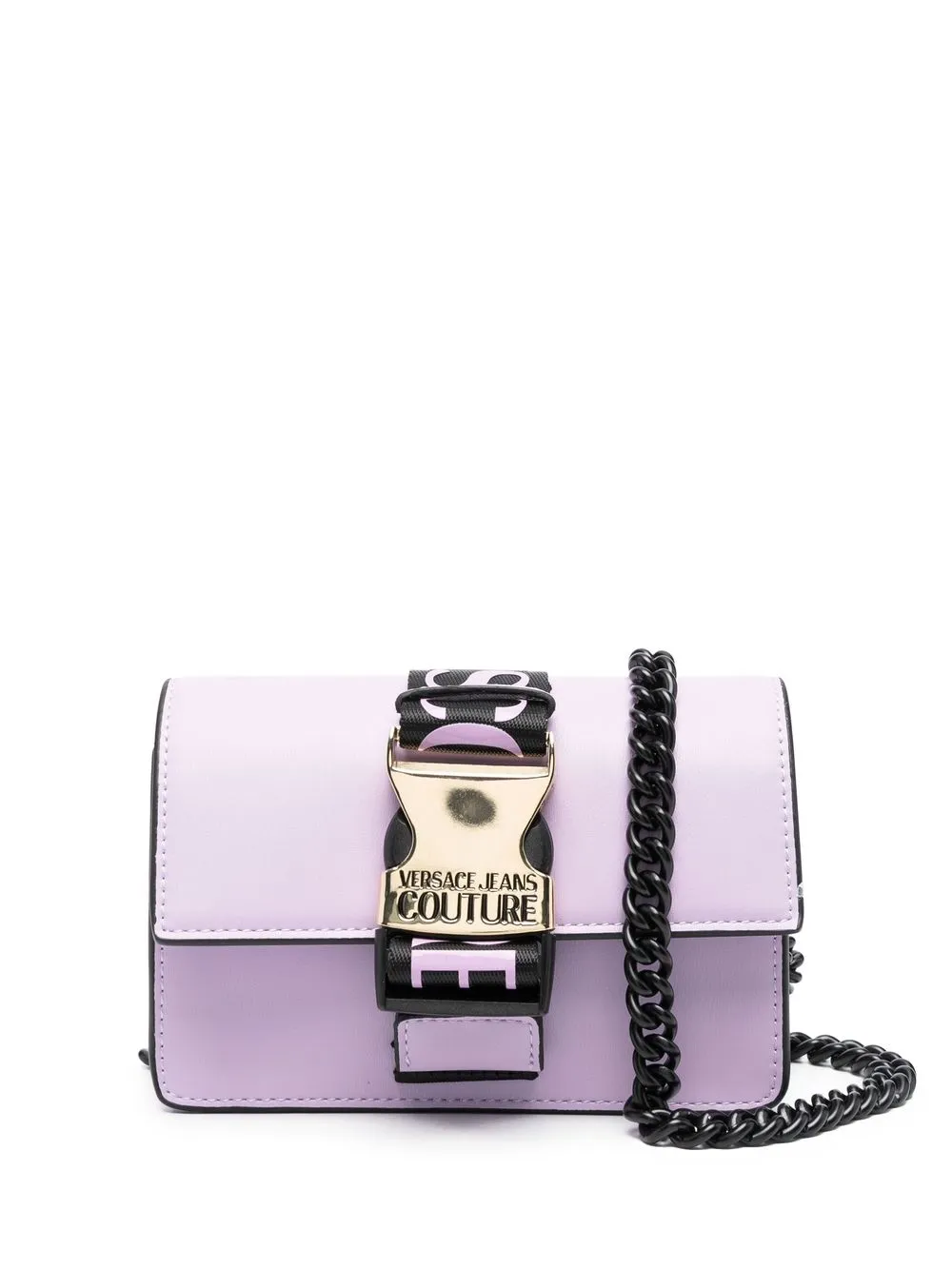 

Versace Jeans Couture logo-buckle crossbody bag - Morado