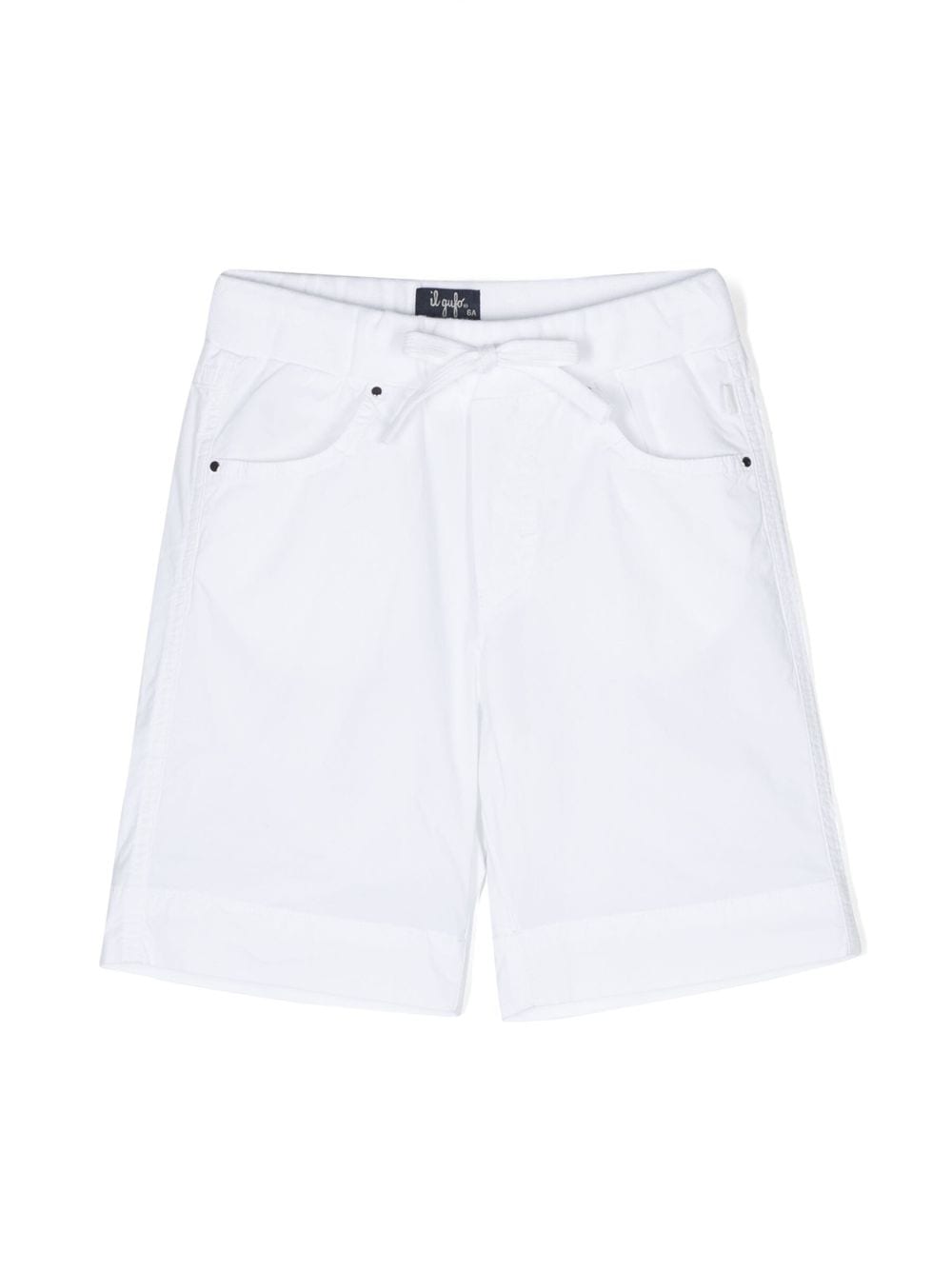 Il Gufo Kids' Knee-length Cotton Shorts In White