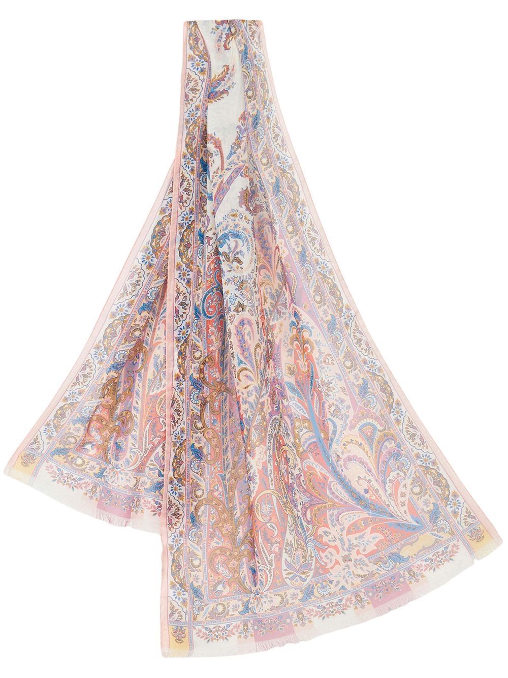 ETRO Paisley-print Silk Scarf - Farfetch