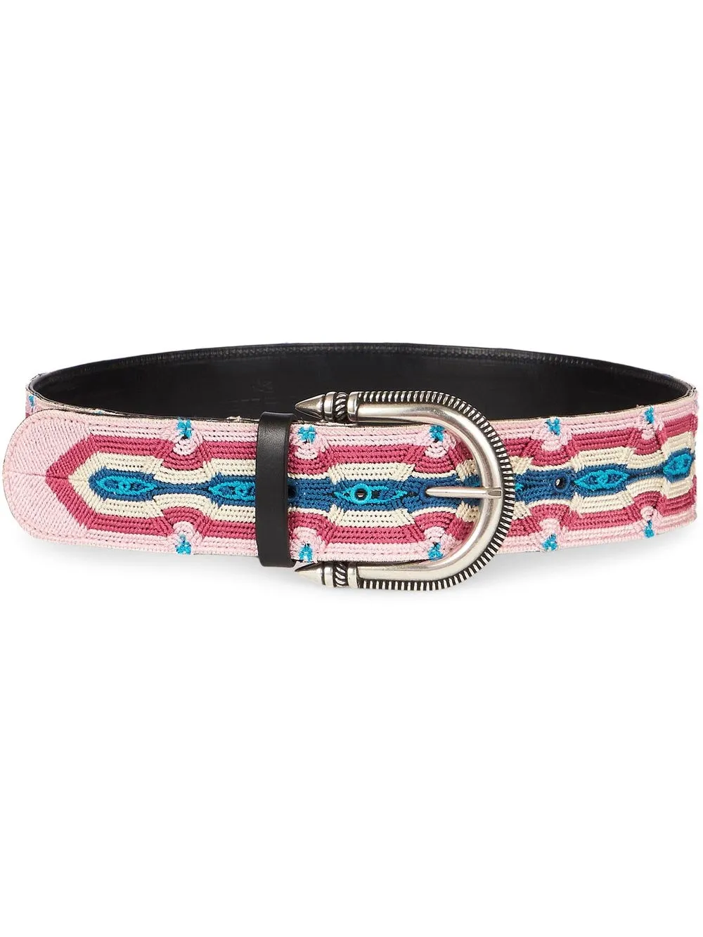 

ETRO cinturón ajustable con diseño grabado - Rosado