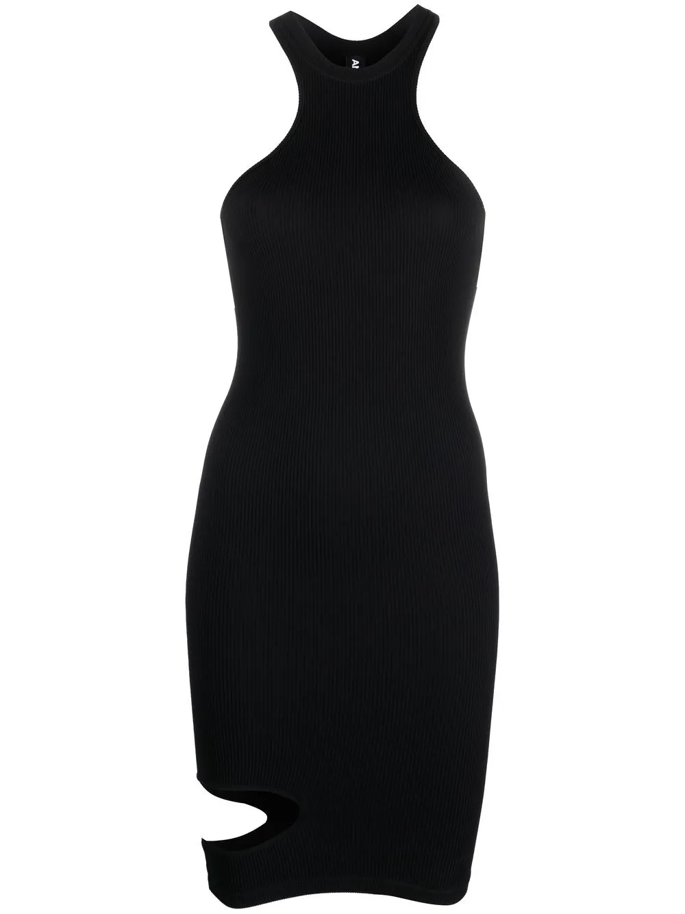 

ANDREĀDAMO racerback cut-out mini dress - Black