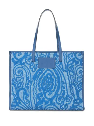 ☆韓国の人気☆【ETRO】☆ペイズリープリント トートバッグ☆ ♢ETRO♢ペイズリー トートバッグ☆正規品☆ (ETRO/トートバッグ