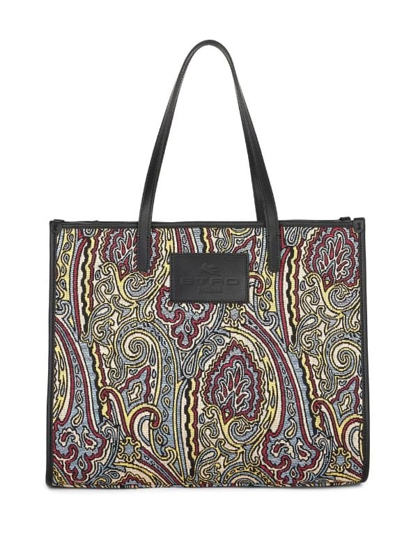 Etro Paisley-Print Tote Bag