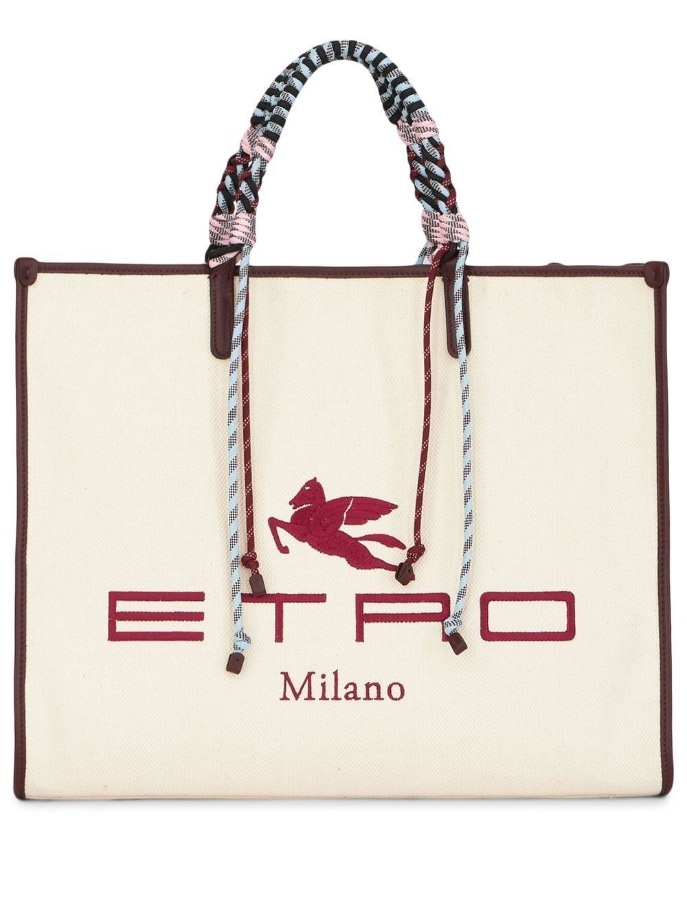 Etro, Bags, Etro Milano Velvet Tote Bag