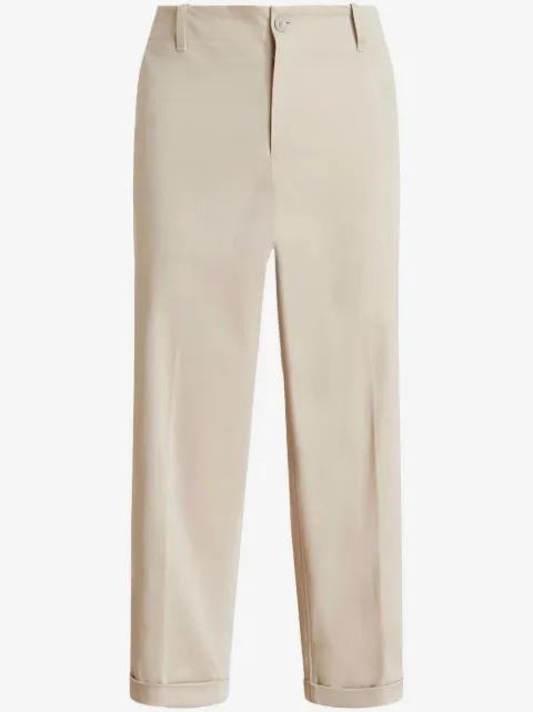 ETRO straight-leg cropped trousers