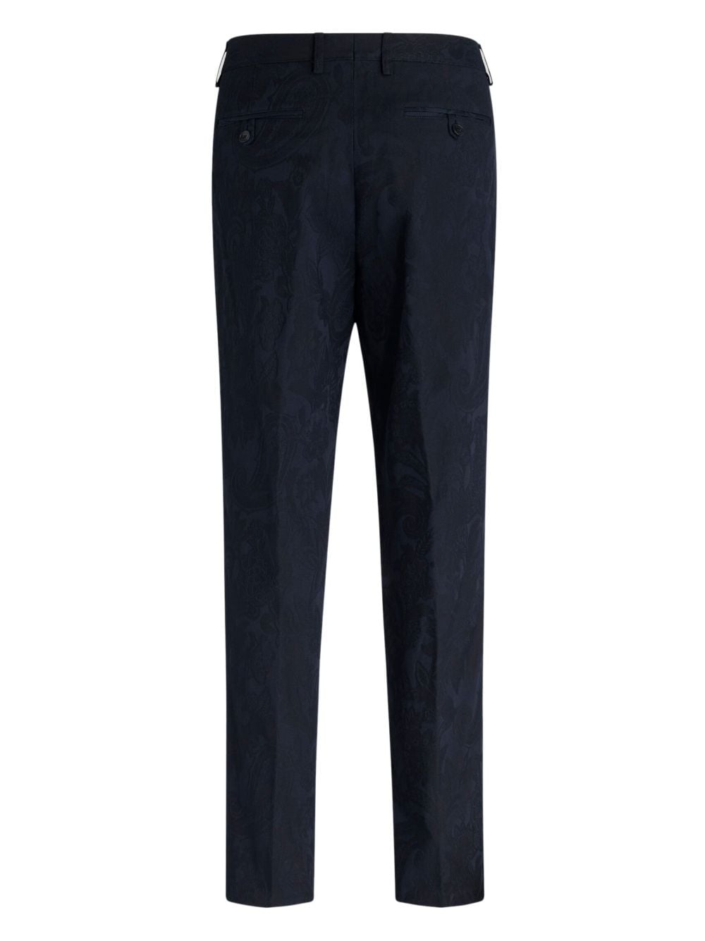 Image 2 of ETRO jacquard slim-cut cropped trousers