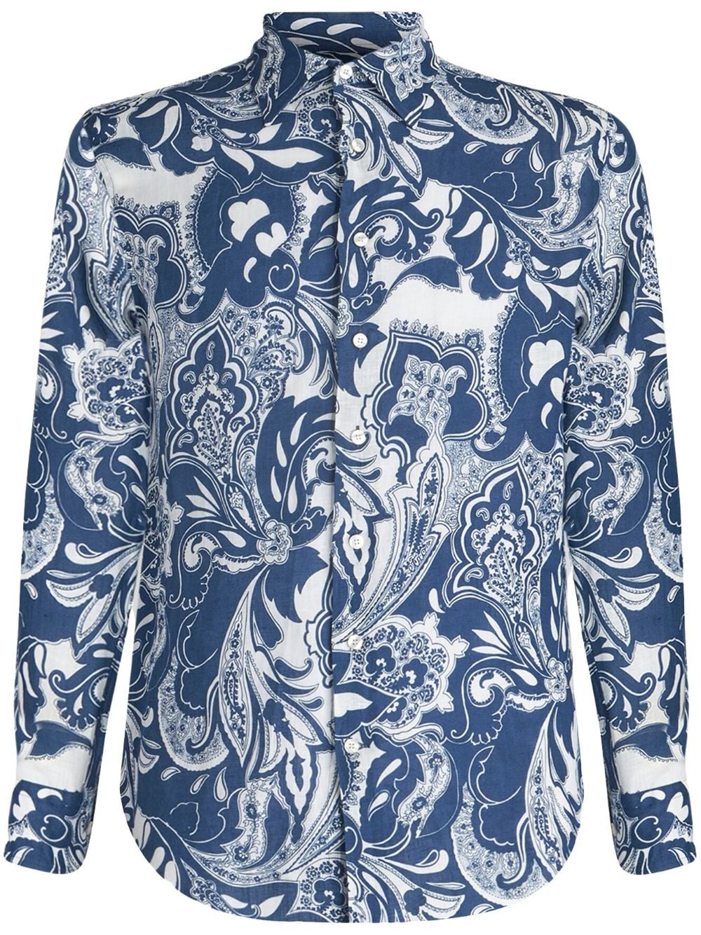 ETRO paisley-print Linen Shirt - Farfetch