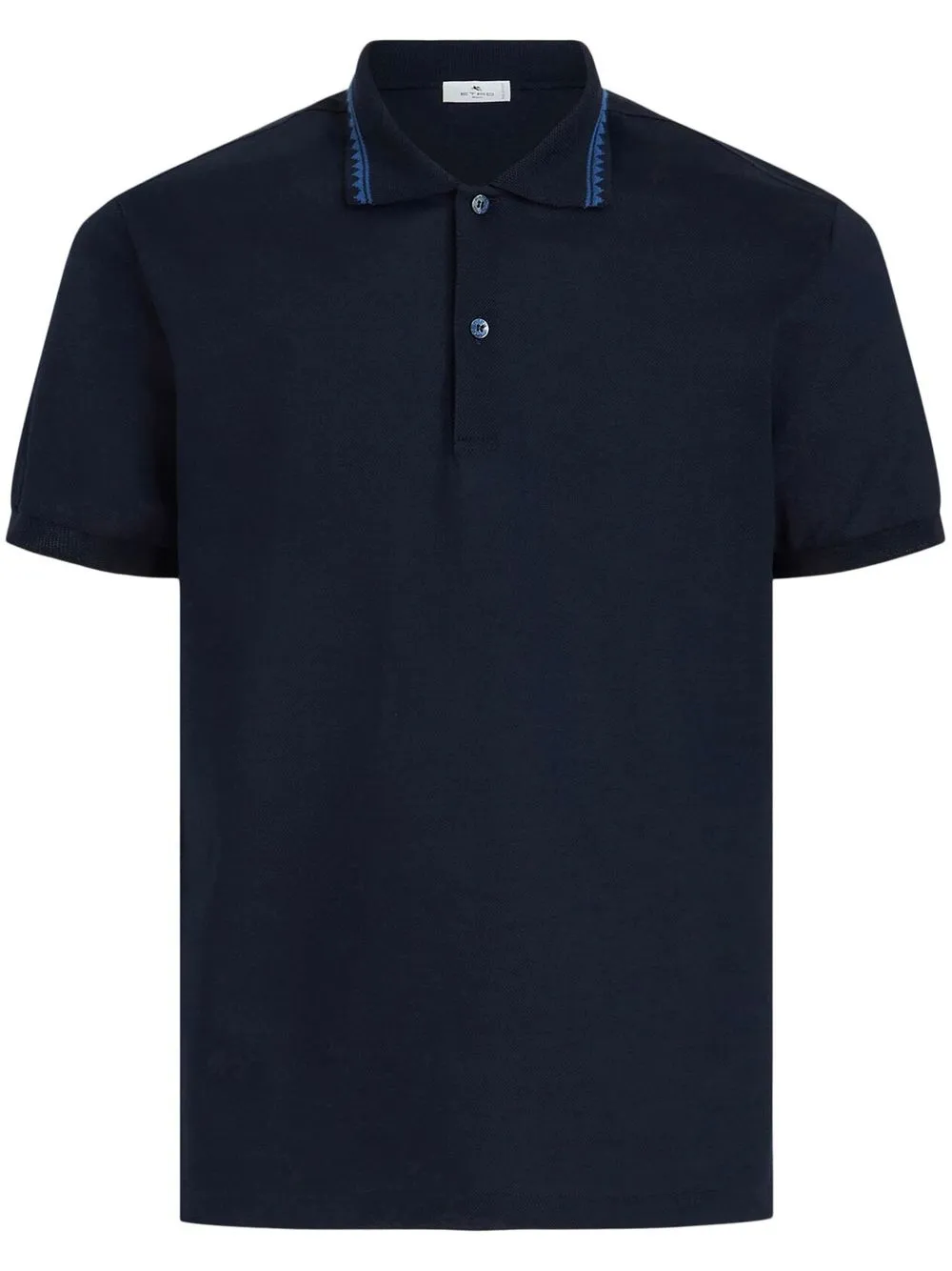 

ETRO playera tipo polo manga corta - Azul