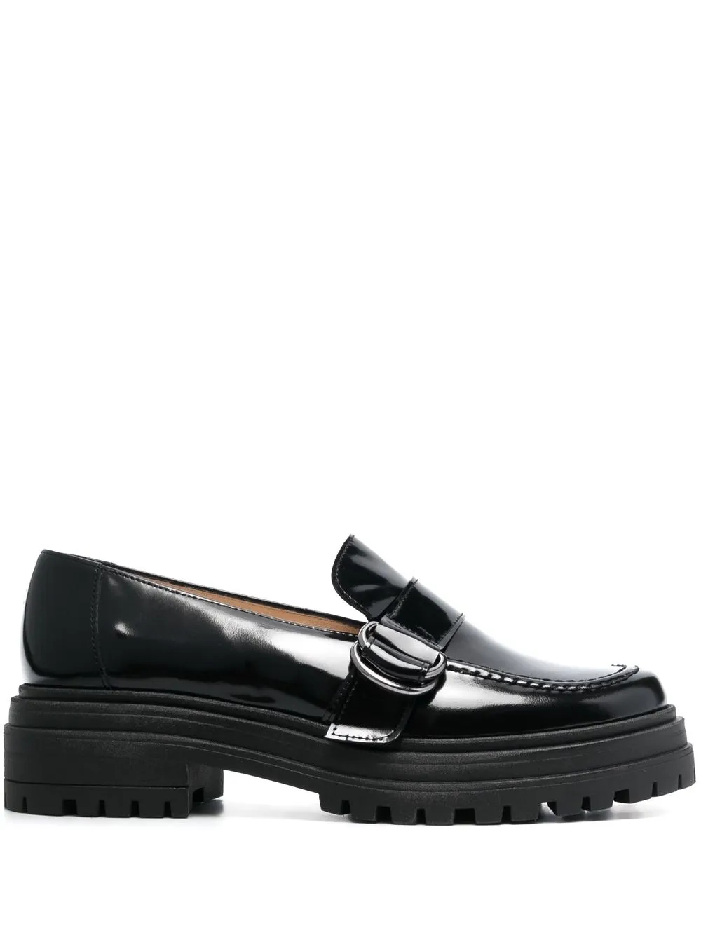 

Tila March Margaux leather mocassins - Black