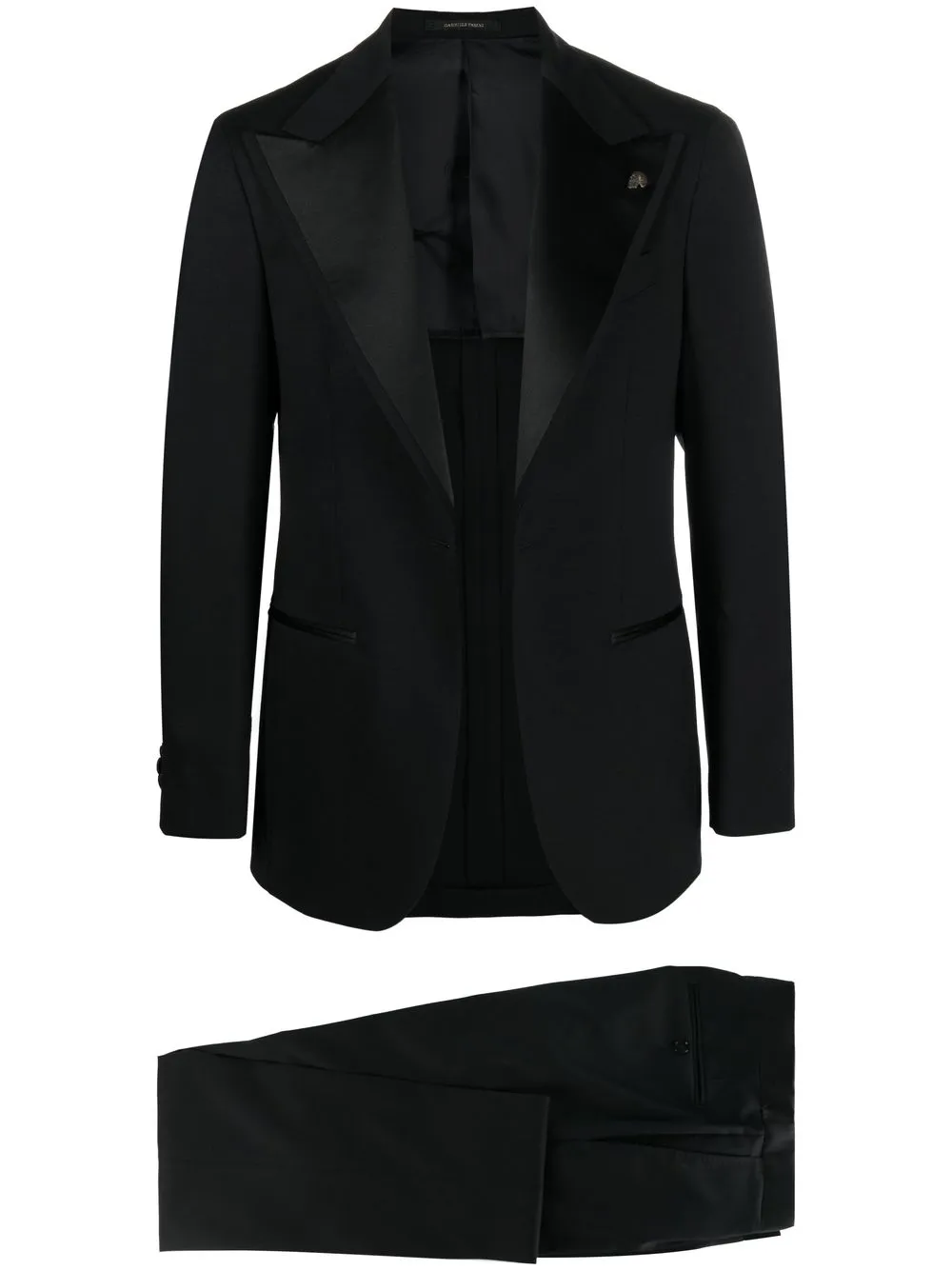 

Gabriele Pasini single-breasted tailored tuxedo - Black