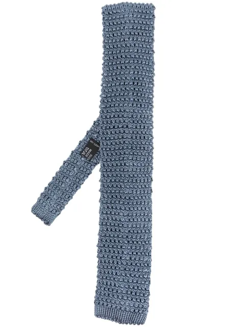 brioni 密织方头领带