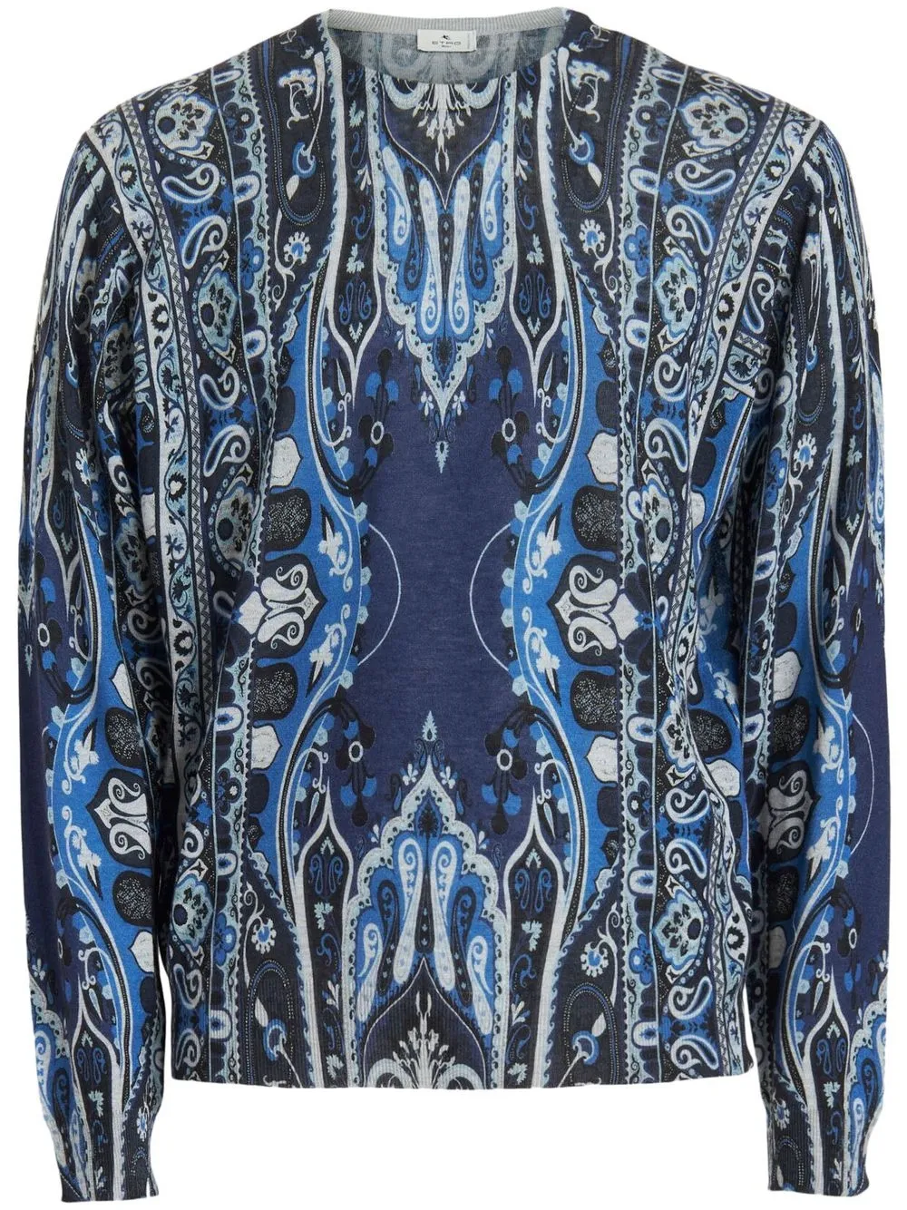 

ETRO paisley-print jumper - Blue