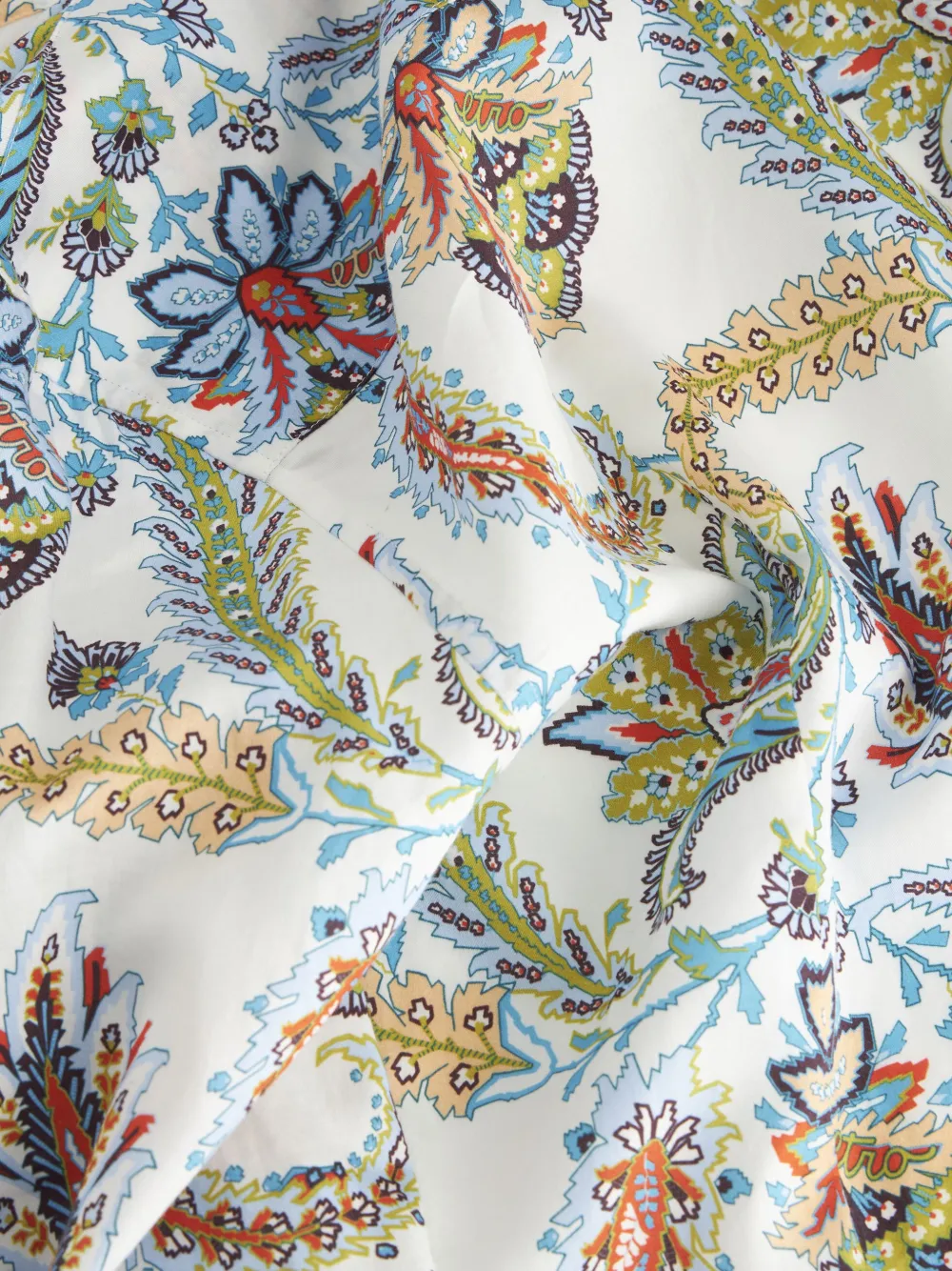 Etro Floral Paisley Shirt In White