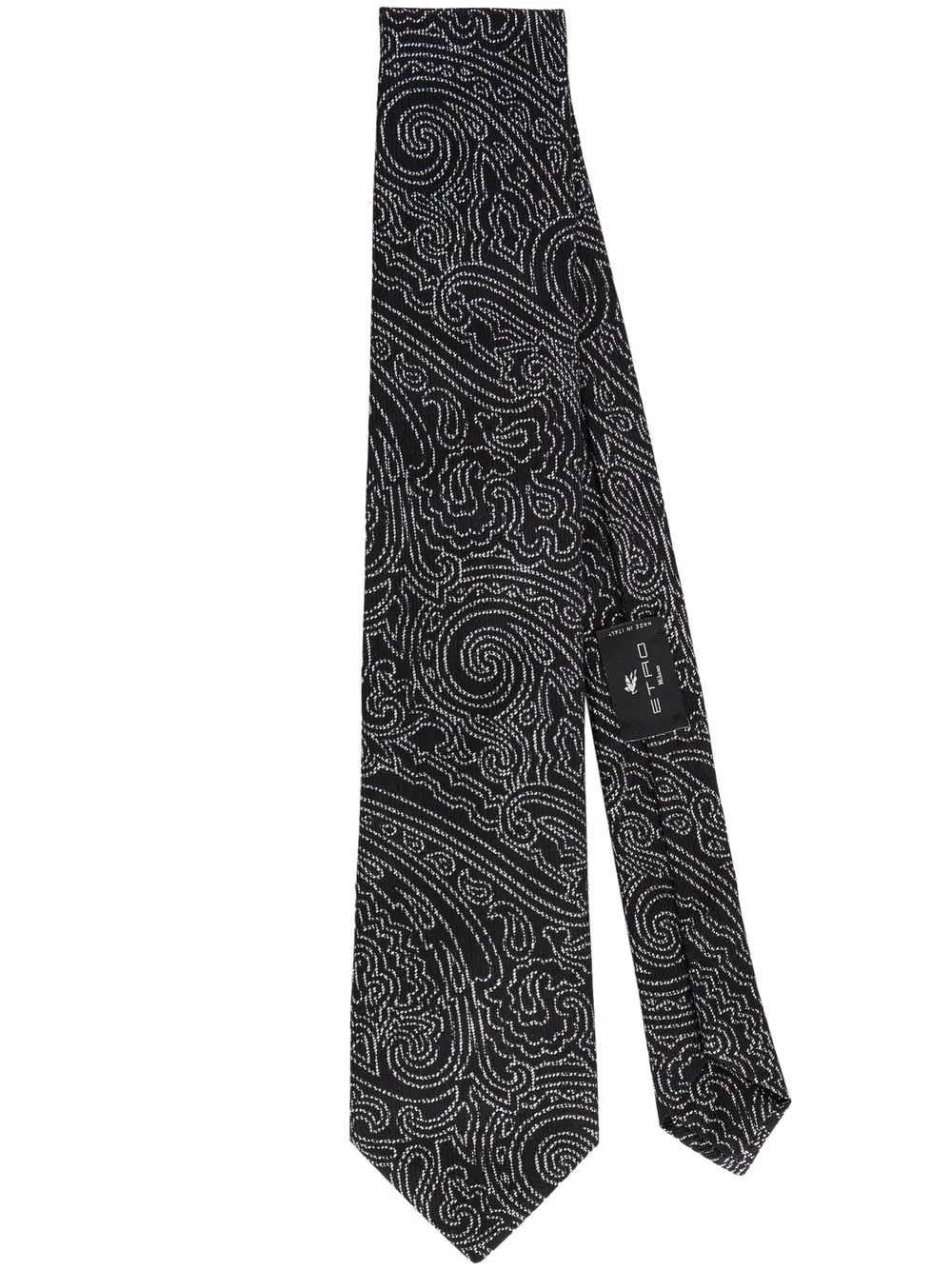 

ETRO paisley jacquard scarf - Black