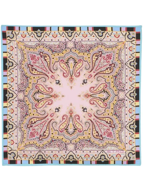 ETRO paisley-print silk pocket square 