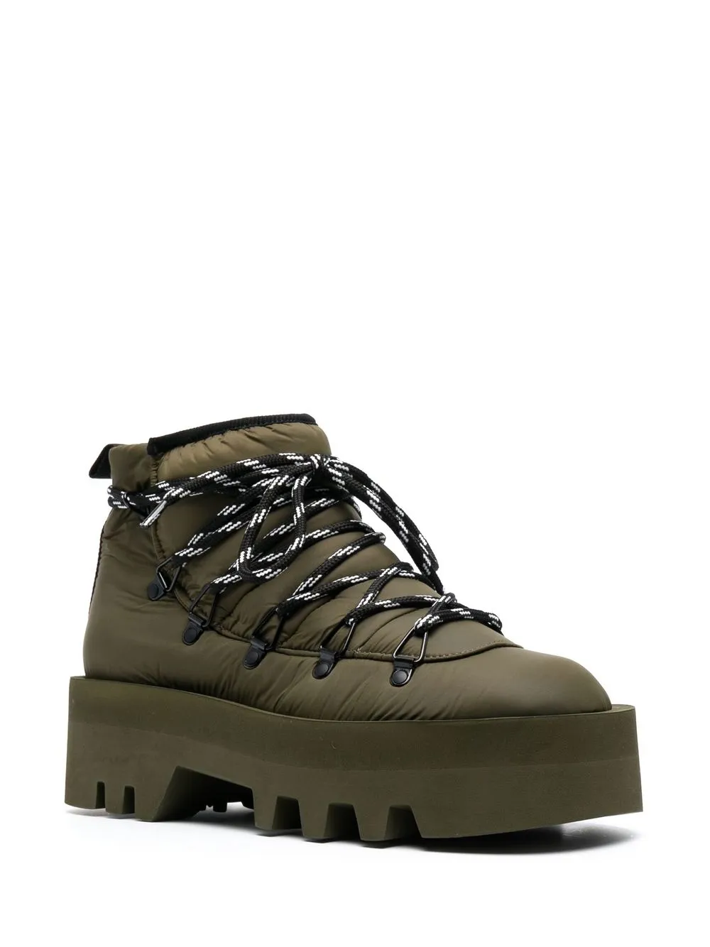 jw anderson padded lace up boots
