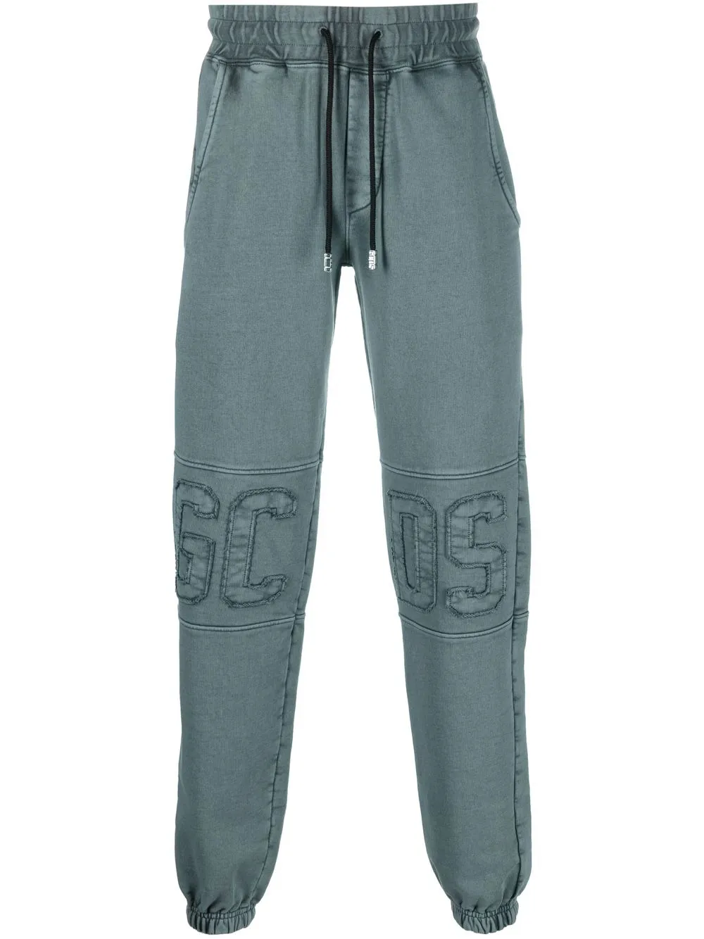 

Gcds logo-patch tapered joggers - Blue