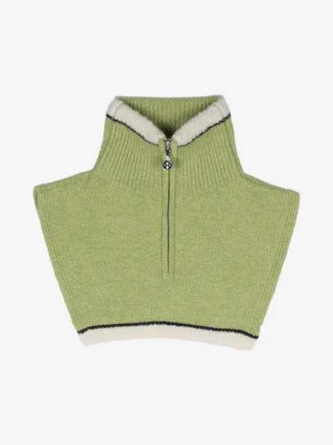 Barrie knitted zip-up scarf