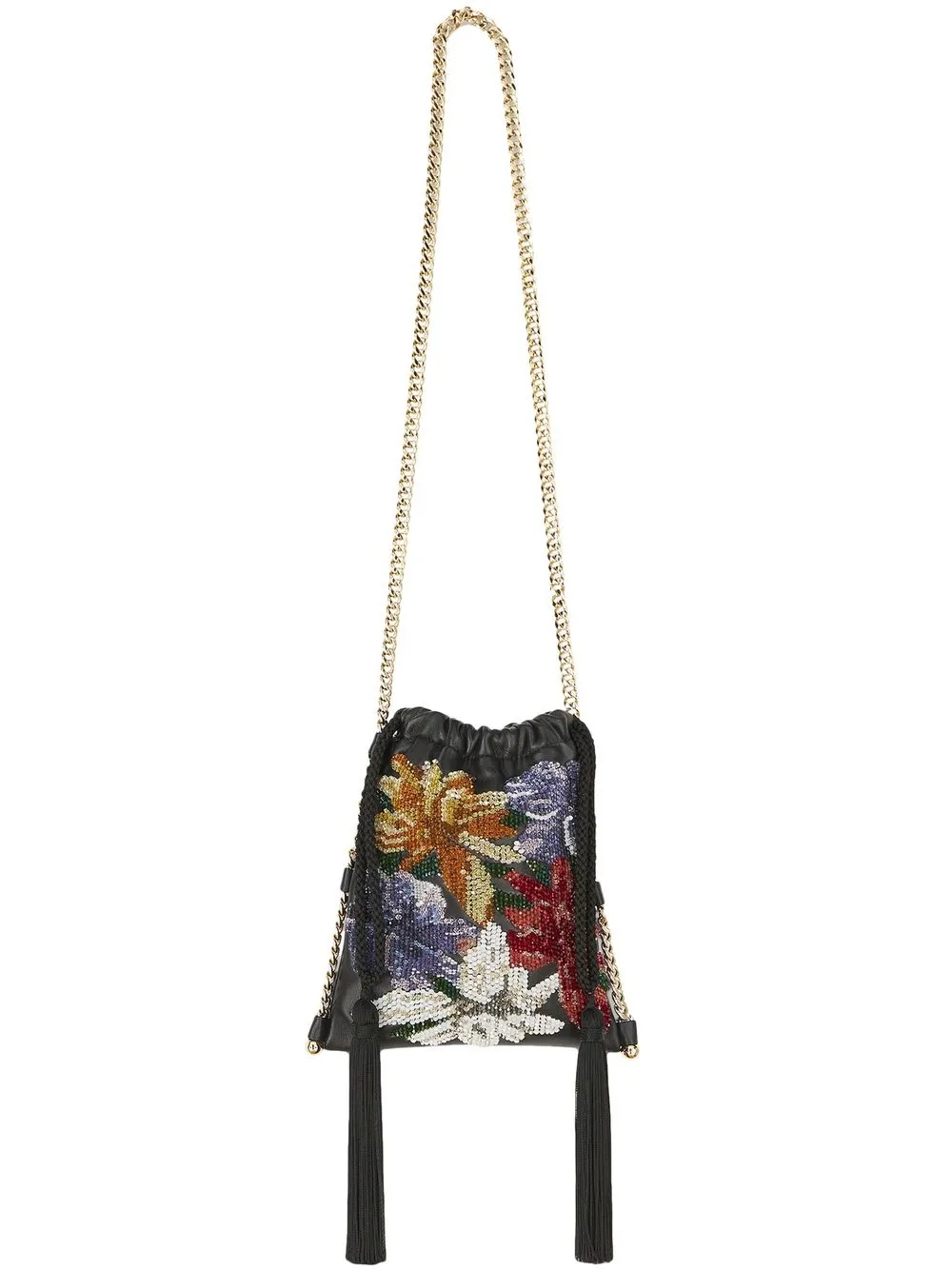 

ETRO sequin-embellished crossbody bag - Black