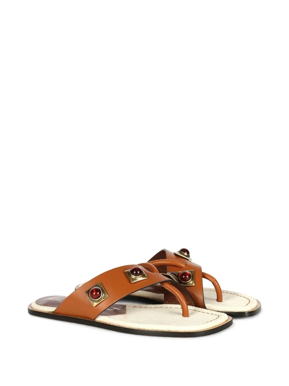 ETRO Verfraaide sandalen - Bruin