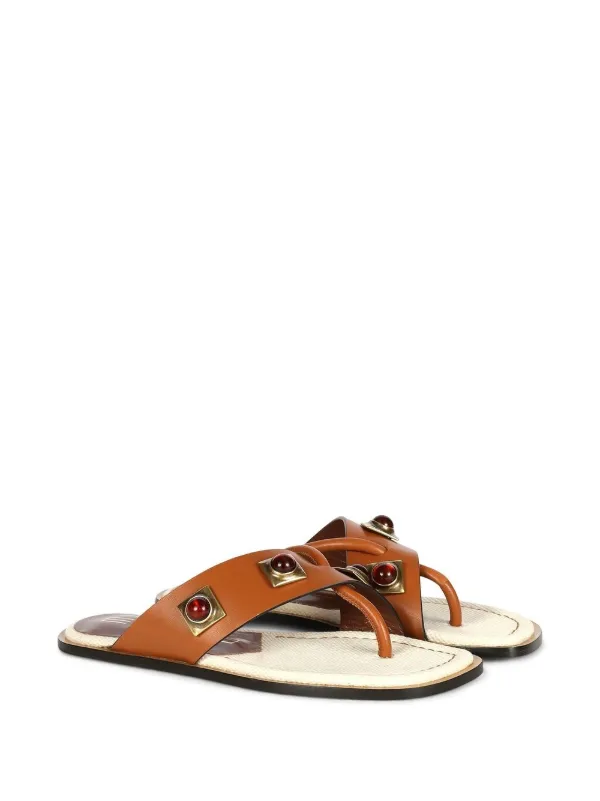 Gucci stone hotsell sandals