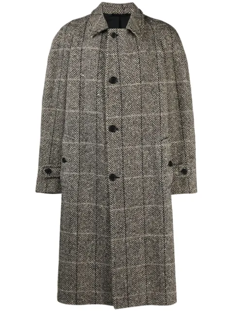 A.N.G.E.L.O. Vintage Cult Cappotto lungo spigato anni '90