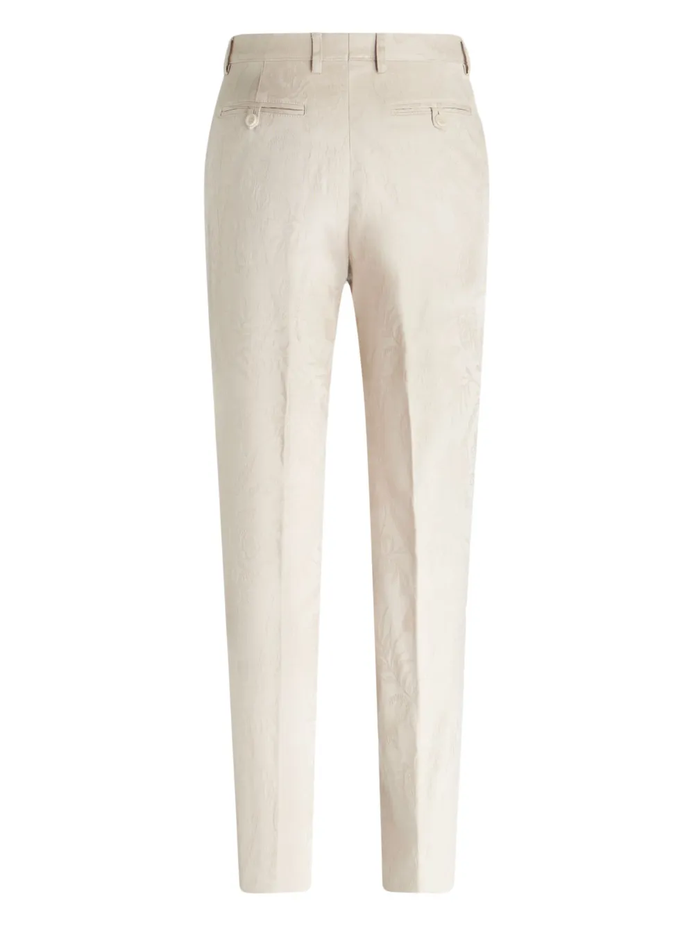 ETRO Broek met jacquard print - Beige