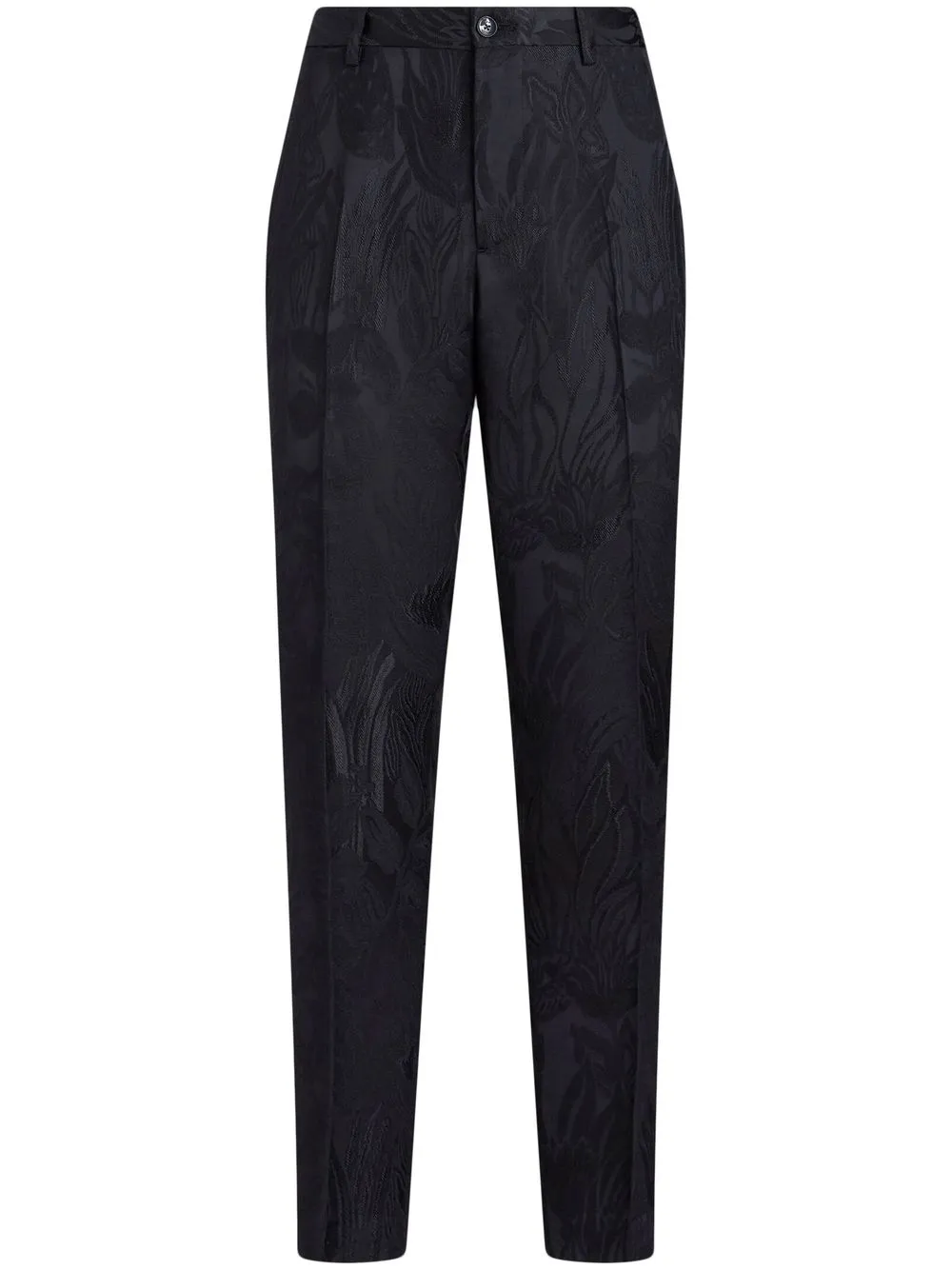 

ETRO jacquard tailored trousers - Black
