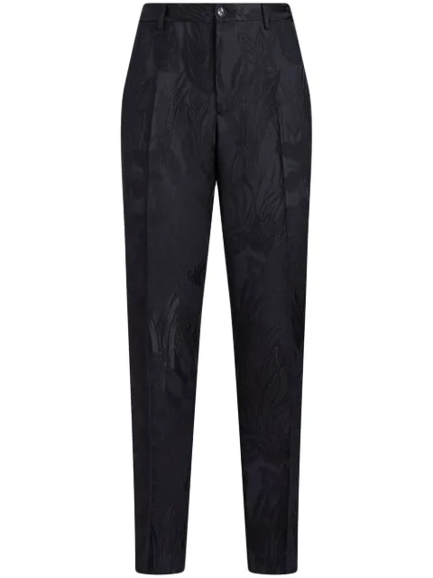ETRO jacquard tailored trousers