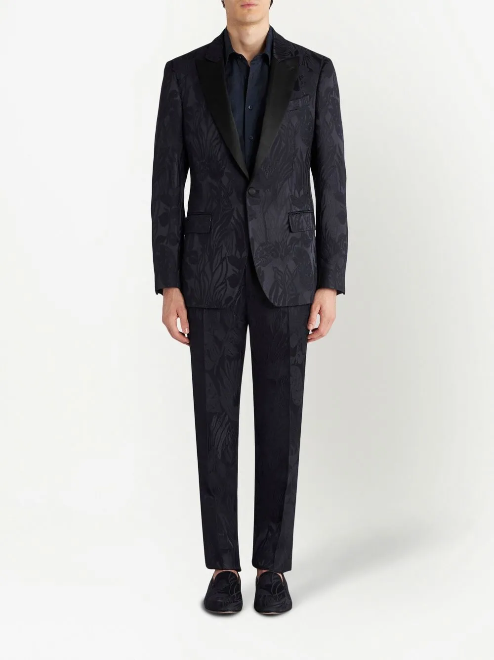 ETRO Pantalon met jacquard - Zwart