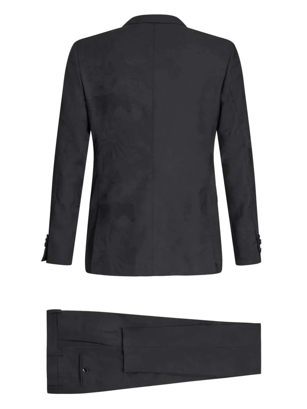 ETRO Pak met enkele rij knopen - Zwart
