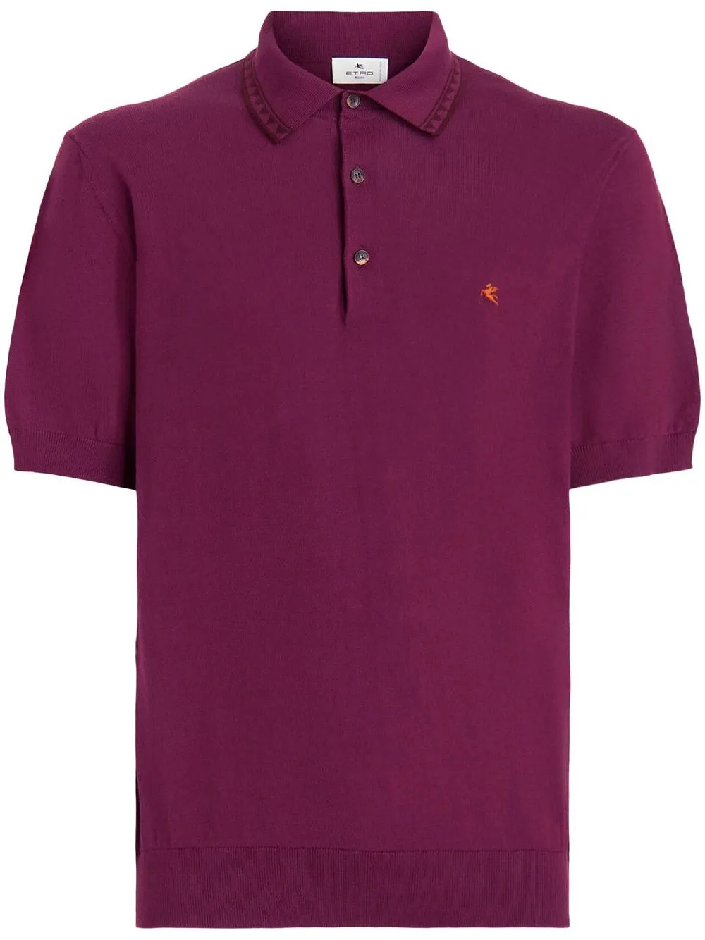 

ETRO logo-embroidered polo shirt