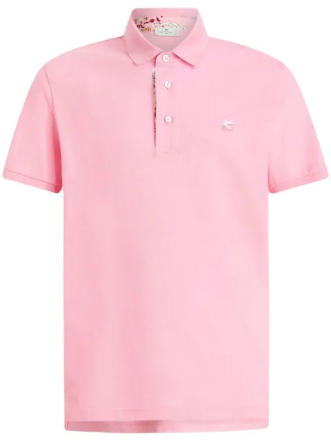 ETRO - embroidered-logo polo shirt