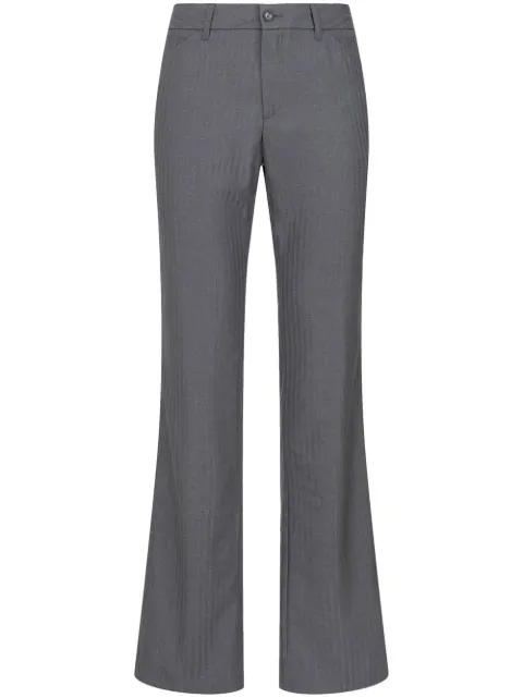 ETRO virgin-wool straight leg trousers