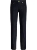 ETRO jacquard slim-legged jeans - Blue