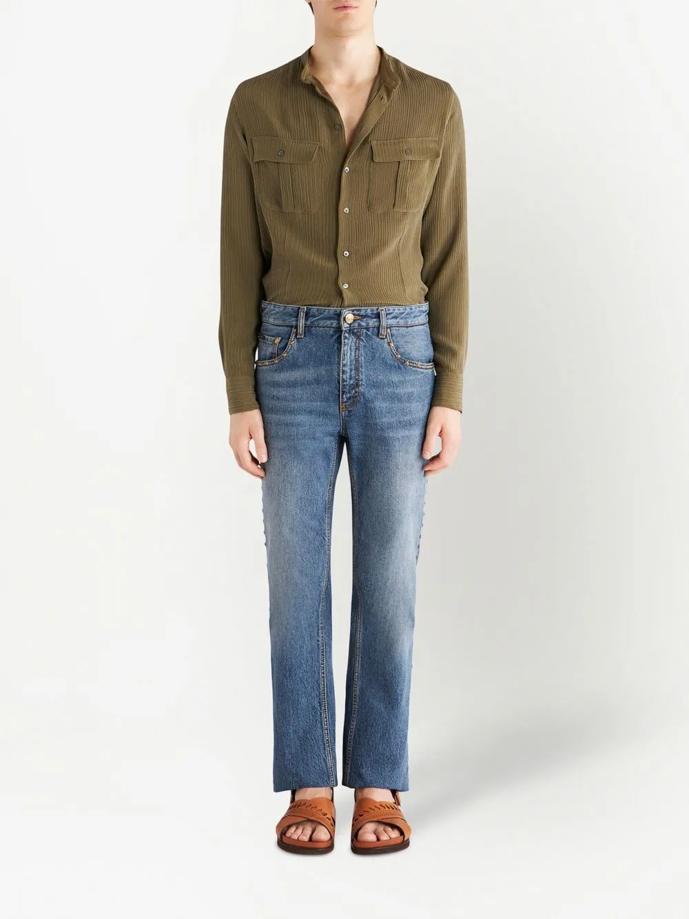 ETRO Straight jeans - Blauw